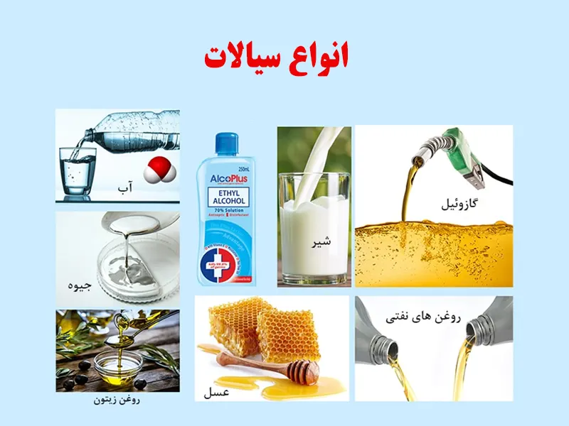 انواع سیالات